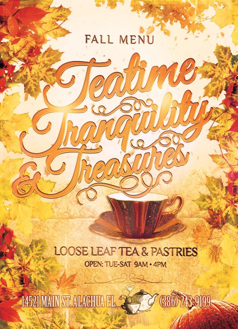 TeatimeFallMenu Teatime Tranquility & Treasures